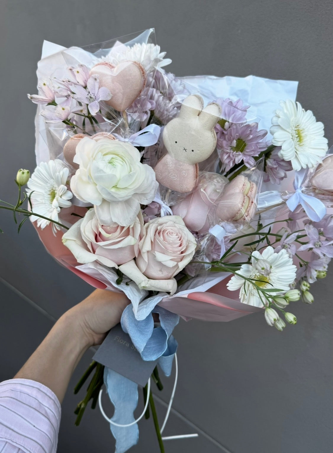 Miffy Macarons + Flower Bouquet